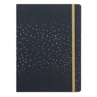 Filofax Notebook Confetti A5 Charcoal