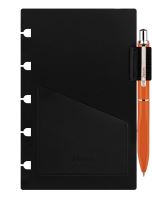 Filofax Kuličkové pero s poutkem a vkladem pro notebooky kapesní oranžová