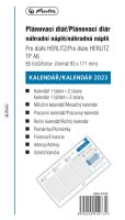 Herlitz Plánovací kalendář A6 týden na 2 strany CZ&amp;SK 2023