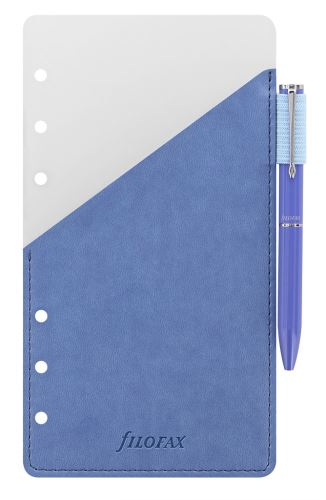Filofax přídavné poutko na pero + modré pero 