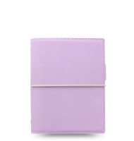 Filofax Domino Soft A7 Pocket pastelově fialový diář kapesní