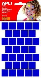 APLI etikety čtverce 20x20mm modré 192ks/bal  DOPRODÁNO