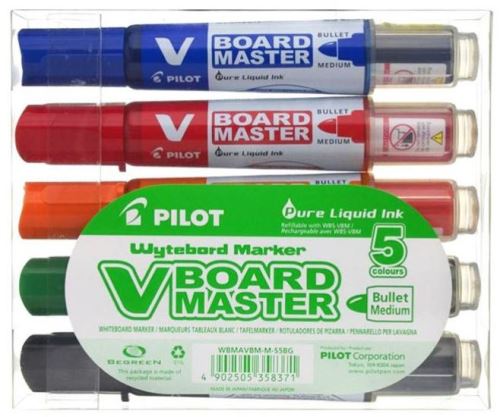 Popisovač Pilot V-Board Master BeGreen střední hrot