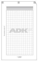 Náplň do diáře ADK A7 blok s děrováním  formulář
