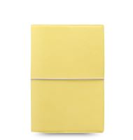 Filofax Domino Soft A6 Personal pastelově žlutý diář osobní personální
