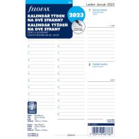 Filofax Kalendář A5 2023 týden na dvě strany
