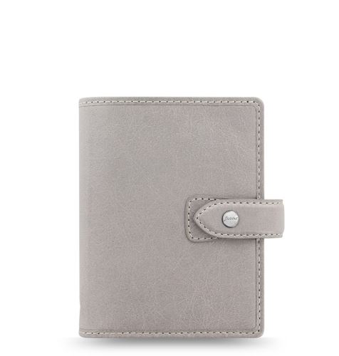 Filofax Malden A7 Pocket šedý diář kapesní