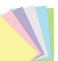 Filofax papír nelinkovaný pastelový A7