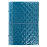 Filofax Domino Luxe A6 Personal teal diář