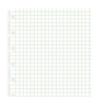 Filofax Notebook A5 náplň čtverečkované papíry