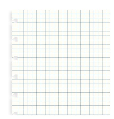 Filofax Notebook A5 náplň čtverečkované papíry