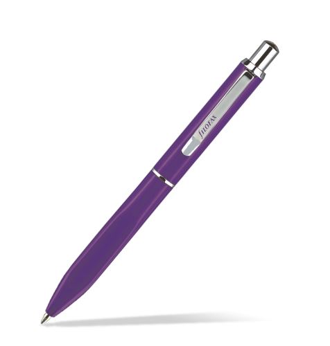 Kuličkové pero Filofax Calipso fialové
