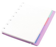 Filofax Notebook Pastel A5 pastelová fialová