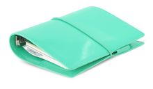 Diář Filofax Domino patent A7 Pocket ledově zelený