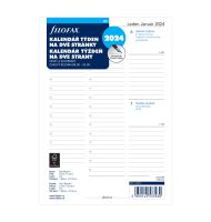 Filofax Kalendář 2024 A5 týden na 2 strany