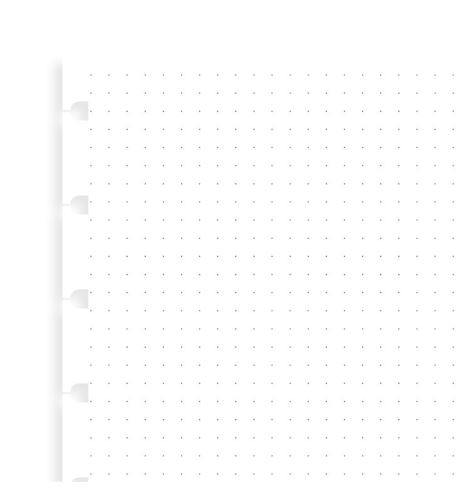 Notebook náplň A5 papíry tečkované