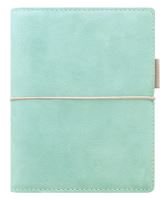 Filofax Domino Soft A7 Pocket pastelově zelený diář kapesní