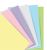 Filofax Notebook A5 náplň papíry tečkované pastelové