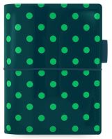 Filofax Domino Patent A7 Pocket tmavě zelený kapesní