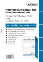 Herlitz plánovací kalendář A5 den na stranu CZ&amp;SK 2023