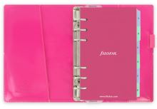 Diář Filofax Domino Patent růžový