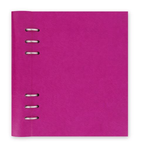 Filofax Clipbook Classic zápisník A5 fuchsiová